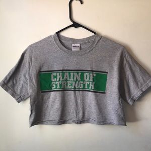 Chain of Strength crop top